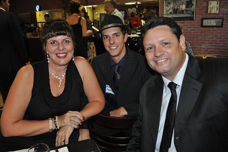 Robin and Jeff Weaver, pastors of Lakewood Christian Church, enjoyed watching their son, Nathaniel, perform.