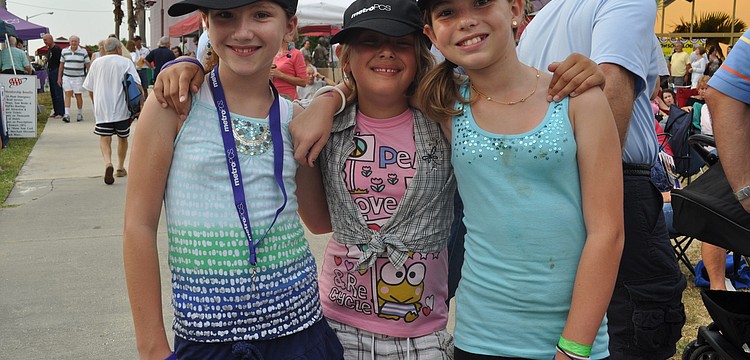 Danielle Daly, Alina Flint and Canyon Cushman