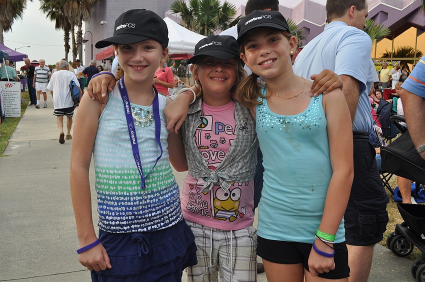 Danielle Daly, Alina Flint and Canyon Cushman