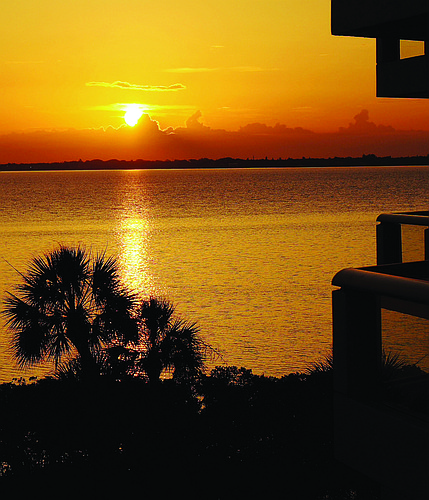 Henry Adomonis submitted this sunset photo taken from Fairway Bay III in Harbourside.