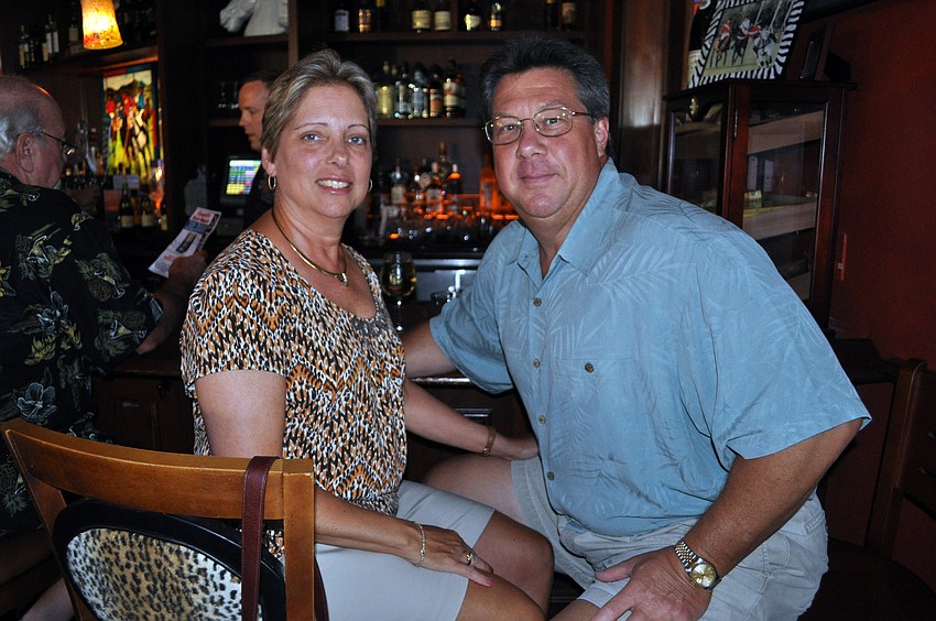 Lakewood Ranch resident George Marinoff, pictured with his wife, Karen, works security at the hospital.