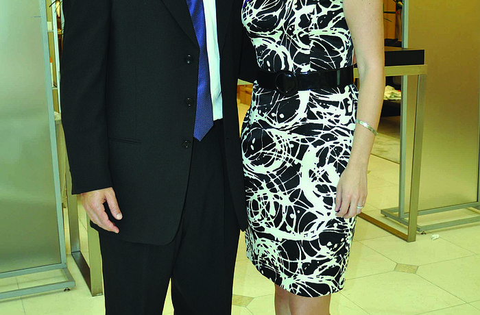 Dr. David Sax and Anna Heider