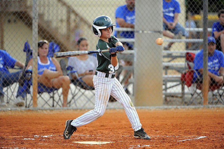 Travis Freeman looked to extend Lakewood Ranch Little Leagueâ€™s lead.