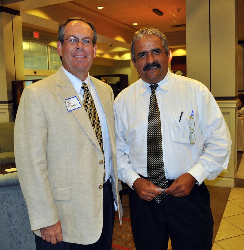 Lakewood Ranch High teacher Rob Moates met up with Jose Marin.