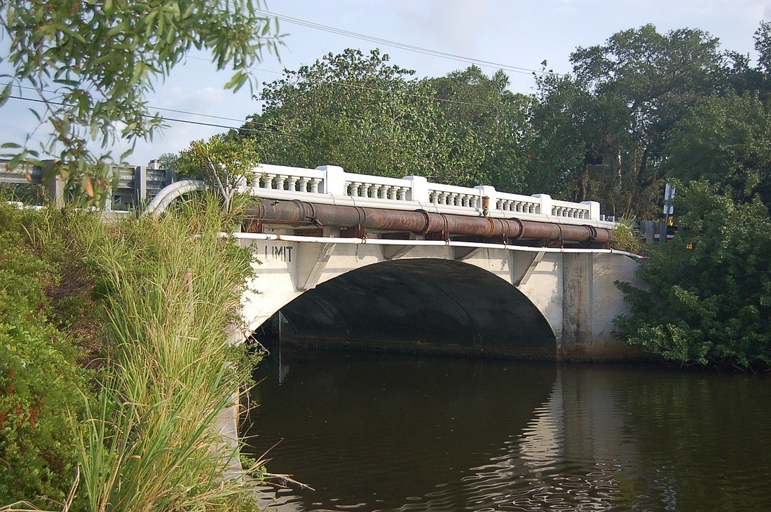 The bridge on Osprey Avenue, which spans Hudson Bayou, will undergo needed renovations during the road closure.