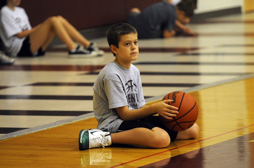 Fifth-grader Jonathan Reid couldnâ€™t wait for his team to take the court.