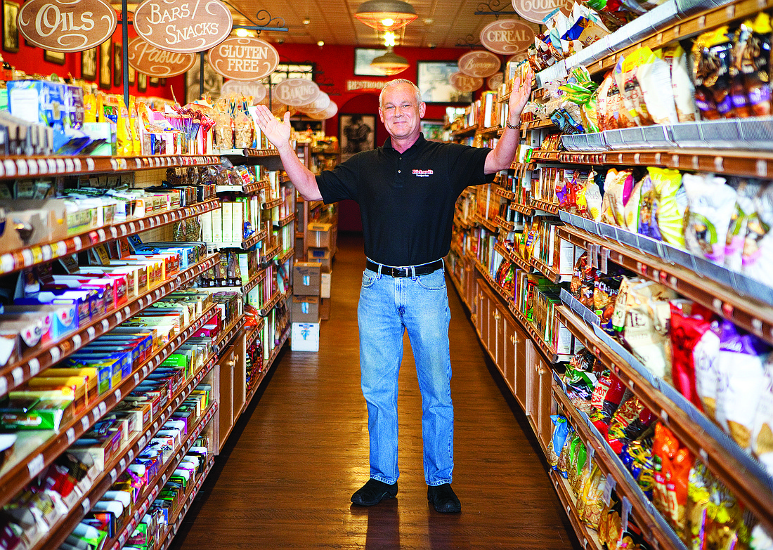John Rorer is the head proprietor of Richard's Foodporium. The Sarasota-based company of natural foods and specialty goods runs 13 corporate and three franchise locations in Florida, from Port Charlotte to Flagler County.