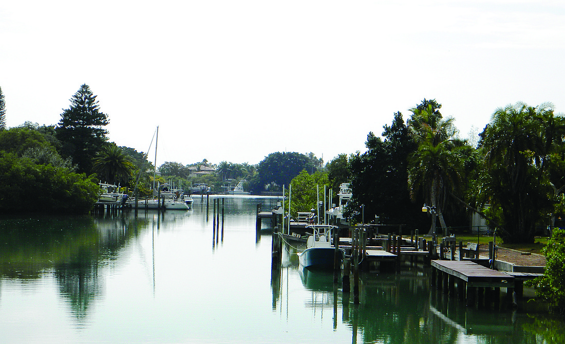 Photo courtesy of Norman Schimmel Siesta residents who live on the keyÃ¢â‚¬â„¢s canals often talk of vessels speeding past their homes.