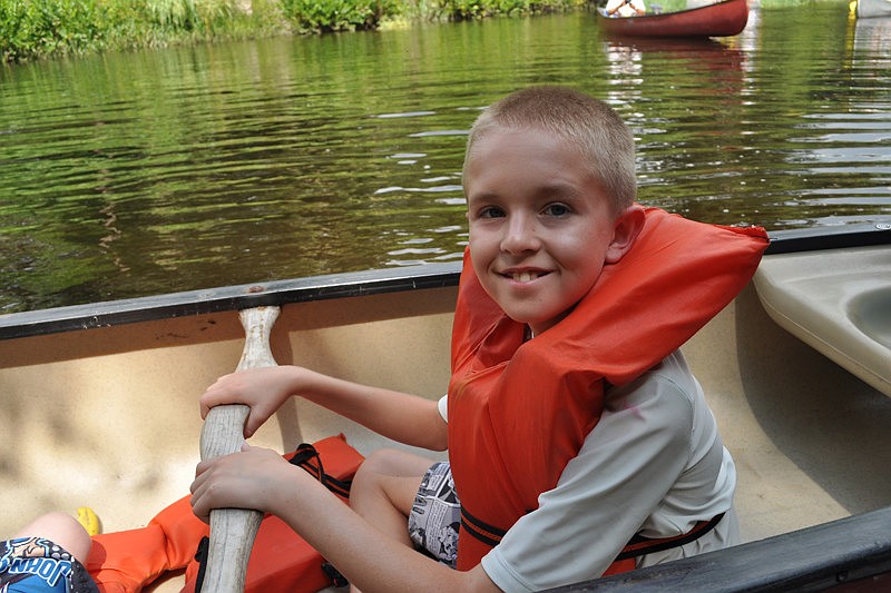 Cody Demming was eager to push off.