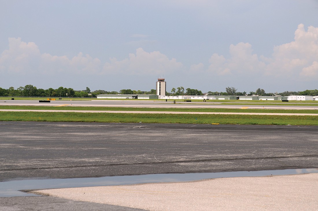 The control tower at Sarasota-Bradenton International Airport was built in the early 1980s. Ã¢â‚¬Å“ItÃ¢â‚¬â„¢s outlived its usefulness,Ã¢â‚¬Â said airport President and CEO Rick Piccolo.