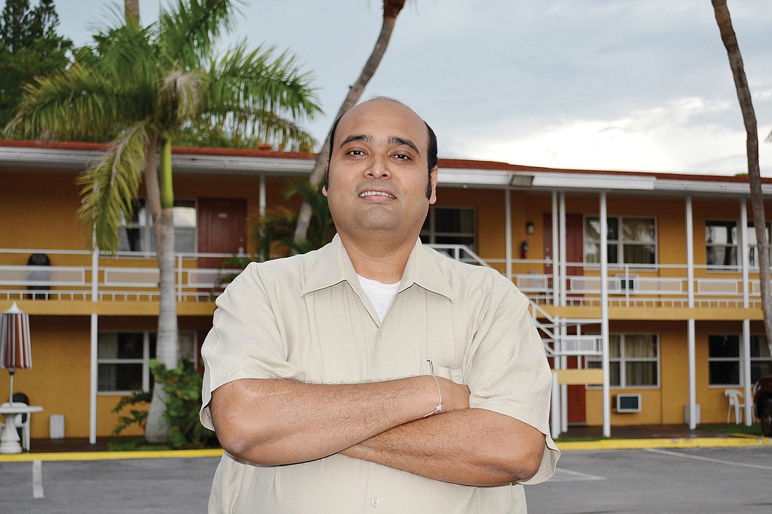 Jay Patel, president of the North Trail Redevelopment Partnership, owns the Regency Inn and Suites, and he hopes to attract other business owners to North Tamiami Trail.