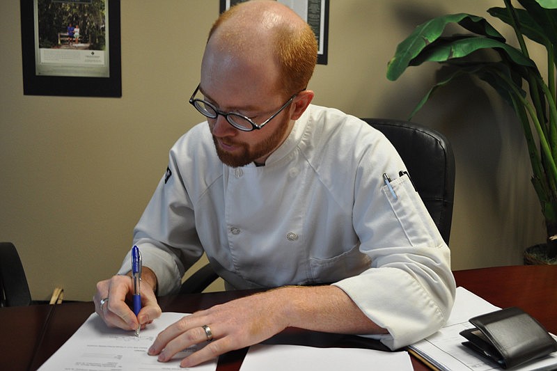 Eric Bein, owner and chef of Station 400, made the deal official this afternoon.