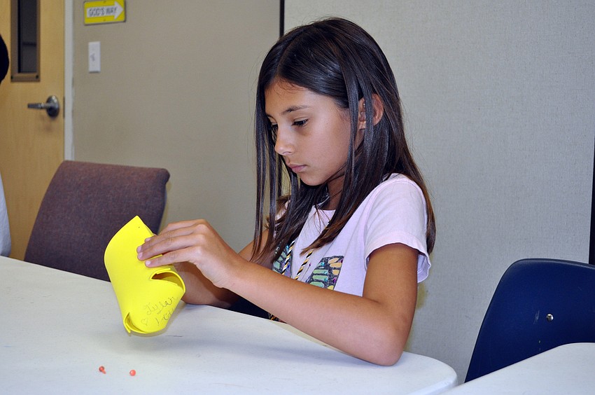 Nine-year-old Tyler Hitteâ€™s favorite part of VBS was learning about God and Jesus.