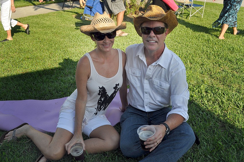 Jeanne Medawar and Brad Hogreve