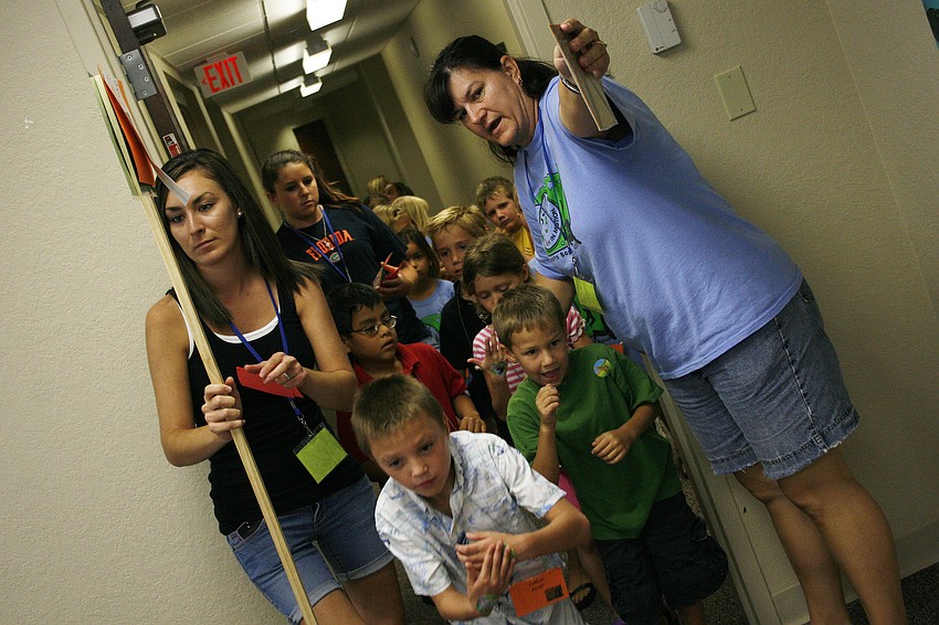 Sarasota Baptist's Vacation Bible School featured several different activities throughout the week.