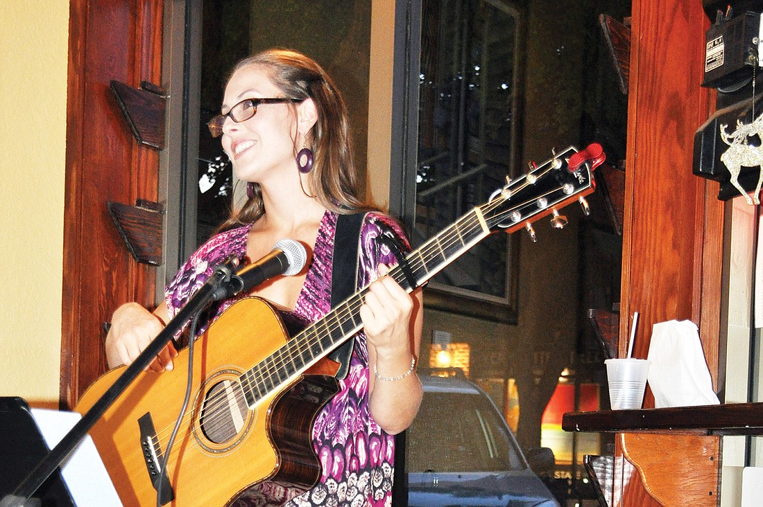 Teicher played a few of her favorite songs and even one of her own after hours Thursday, Aug. 11, at Pastry Art.