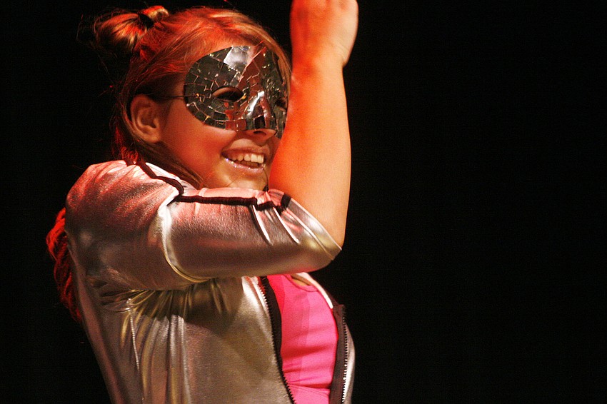 Black Pearls dancer Veronica Mahaney was excited to perform for her new classmates.