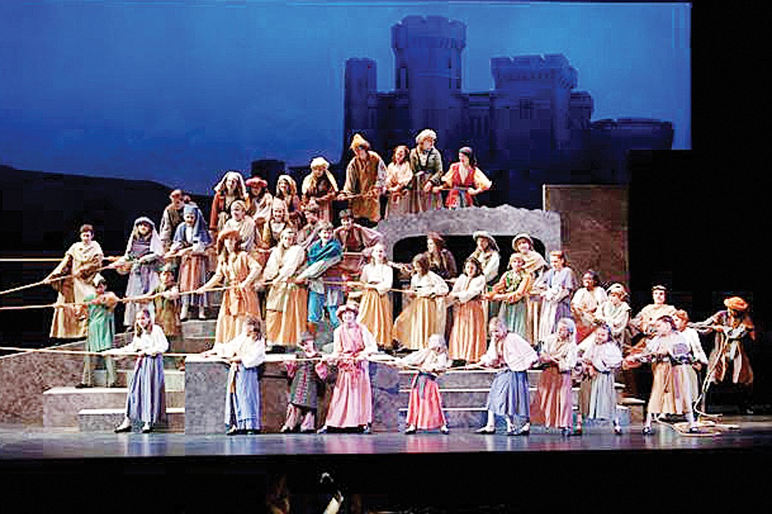 The Sarasota Youth Opera singers perform in a fully staged production of Judith WeirÃ¢â‚¬â„¢s "The Black Spider." Courtesy photo.