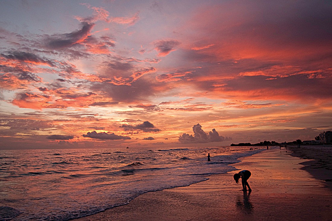 Cliff Collins submitted this sunset photo, taken on Anna Maria Island.