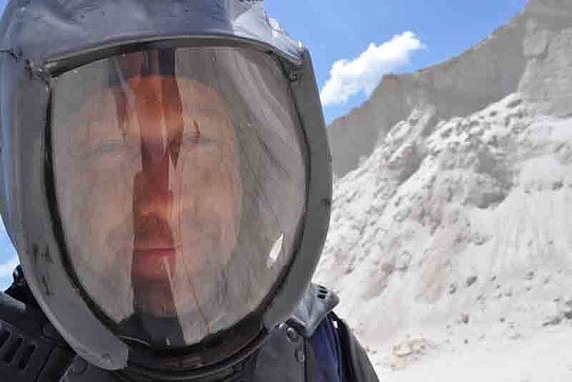 Actor Mike Kradlak portrays an astronaut in an independent film called 