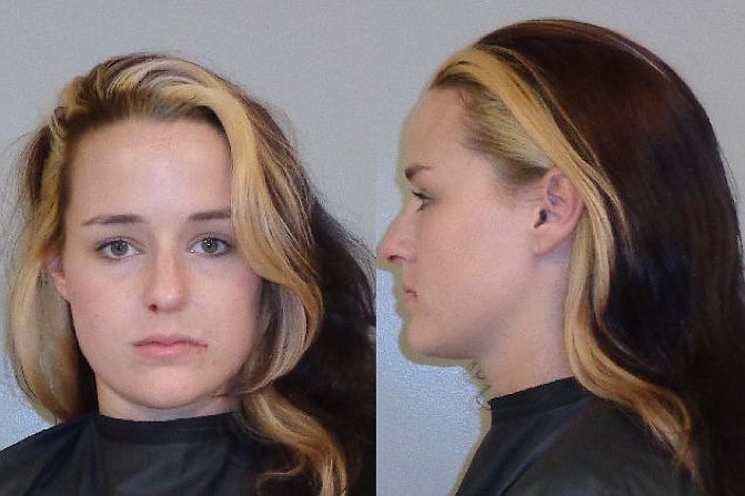 Sloane Book was arrested April 16 on charges of possession of cocaine, possession of drug paraphernalia and possession of a controlled substance.