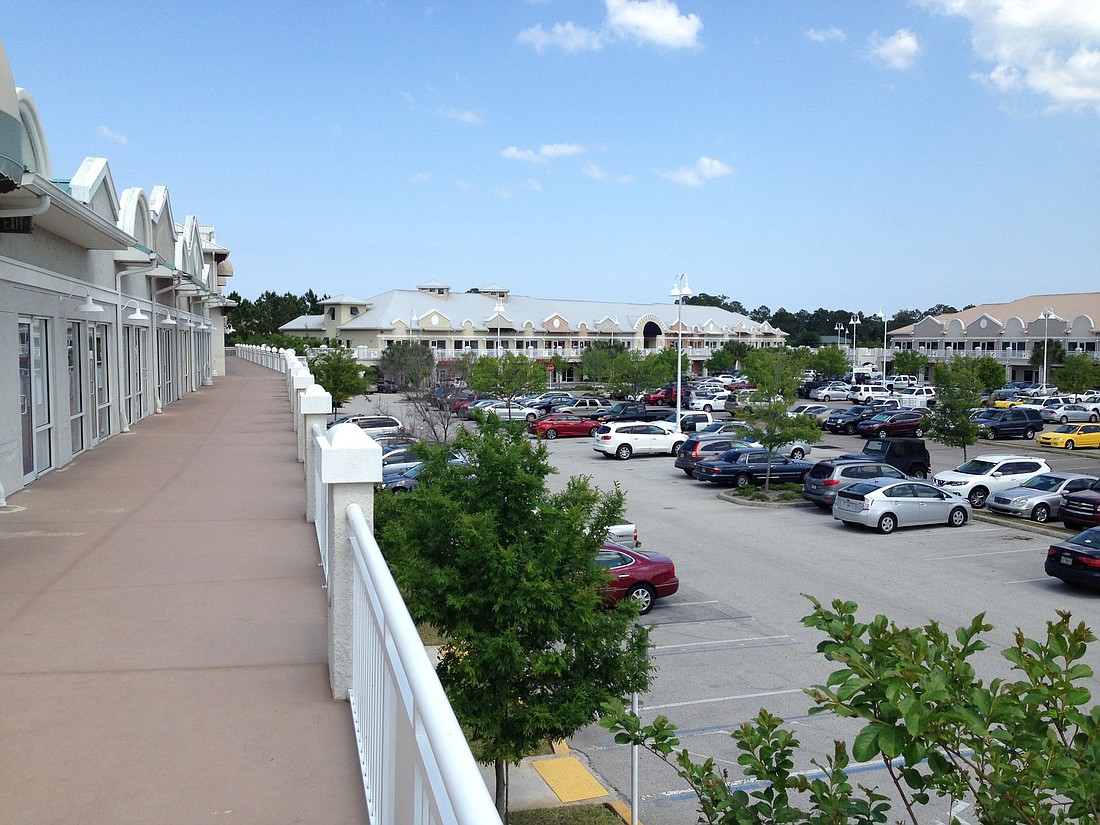 City Marketplace, as viewed from the second floor on Mon., April 30, 2014. (Photo by Brian McMillan)