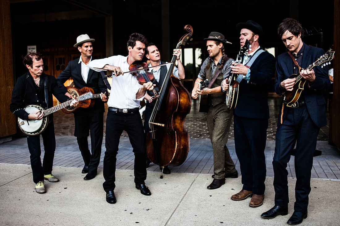 Old Crow Medicine Show will play at the St. Augustine Amphitheater.