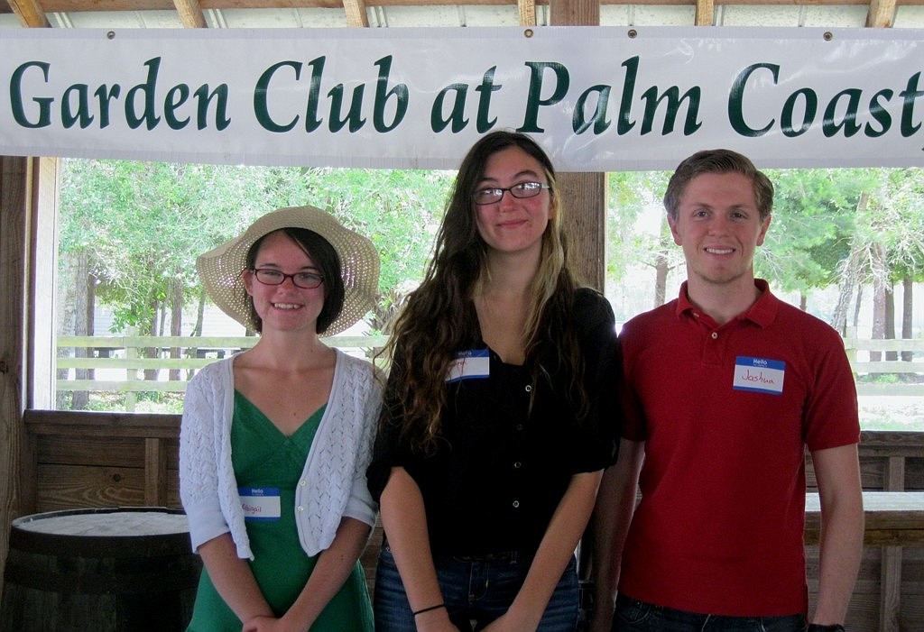 Scholarship winners Abigail Vigh, , Shannon Herlihy-She and Joshua Ore