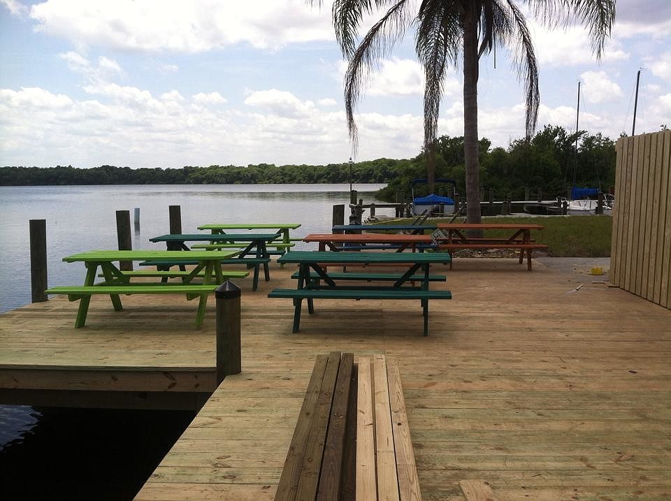 Bull Creek Fish Camp restaurant is located 10 miles west of the city of Palm Coast on the Bull Creek Camp Grounds at 3861 CR 2006, in Bunnell, on the shores of Dead Lake.