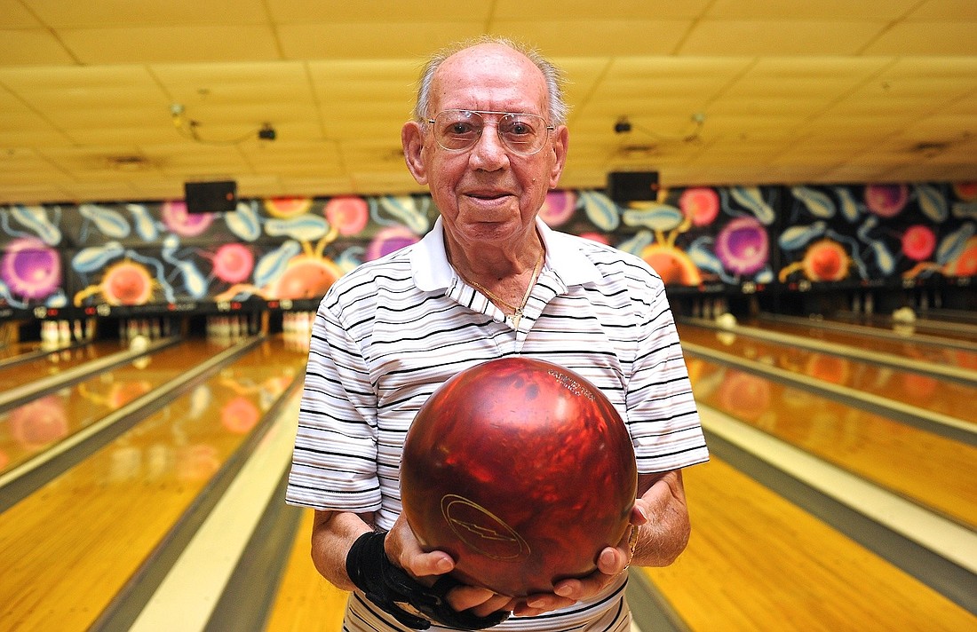 Charlie Truglia, 99, discovered bowling in the 1930s when he delivered ice to a bar which had four lanes in the back.