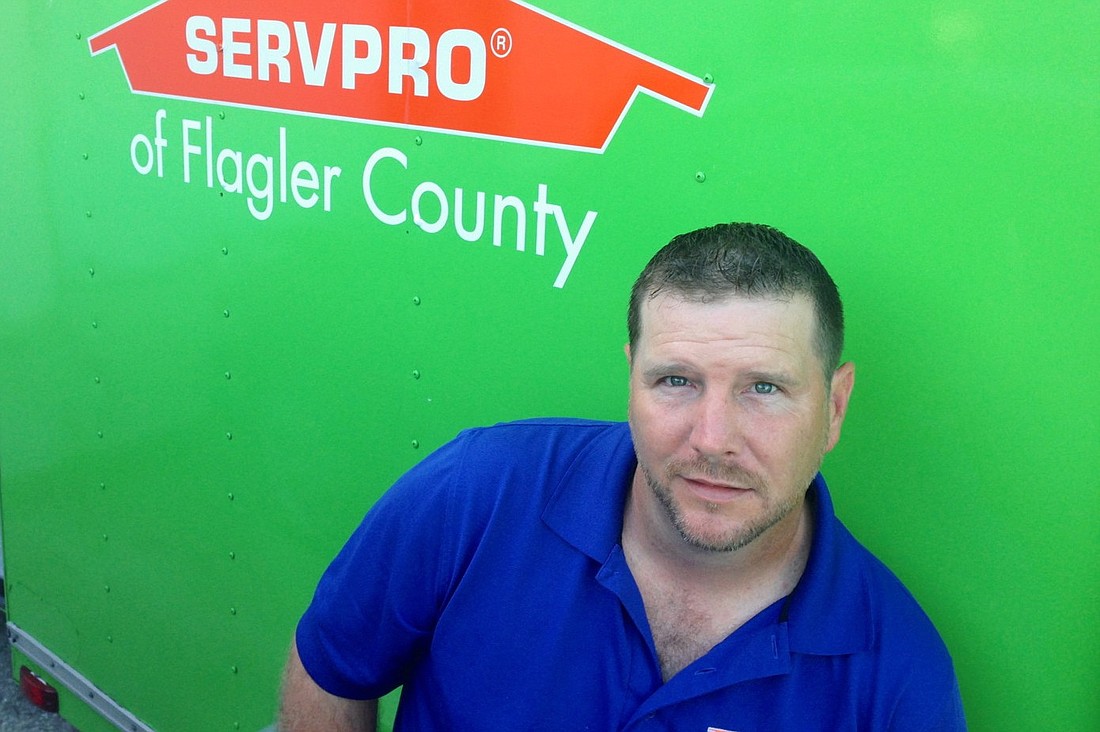 SERVPRO Flagler County Manager Darren Wilson has been with the company for 14 years. Courtesy photo.