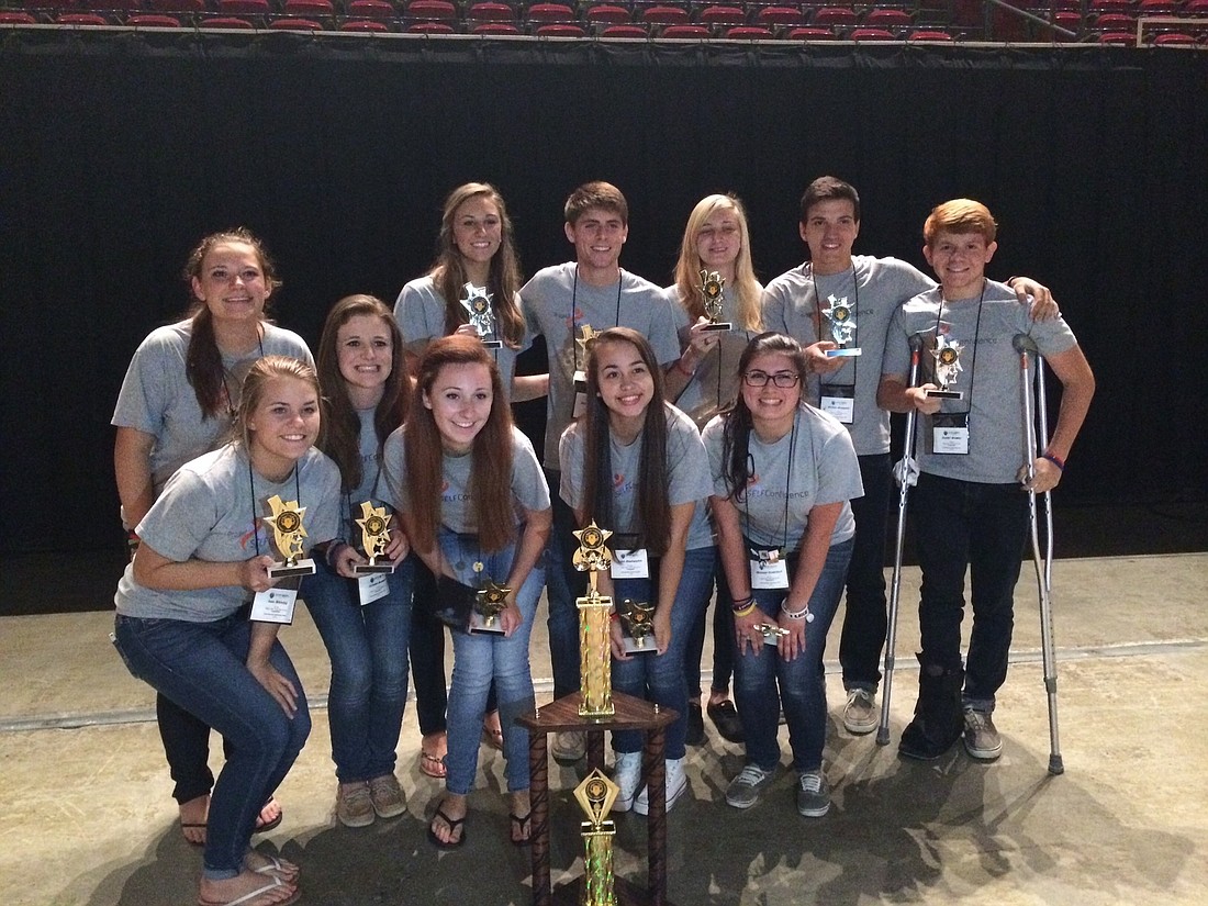 Future Problem Solving team Project Self Confidence won Grand Champion at the international competition last week. COURTESY PHOTO