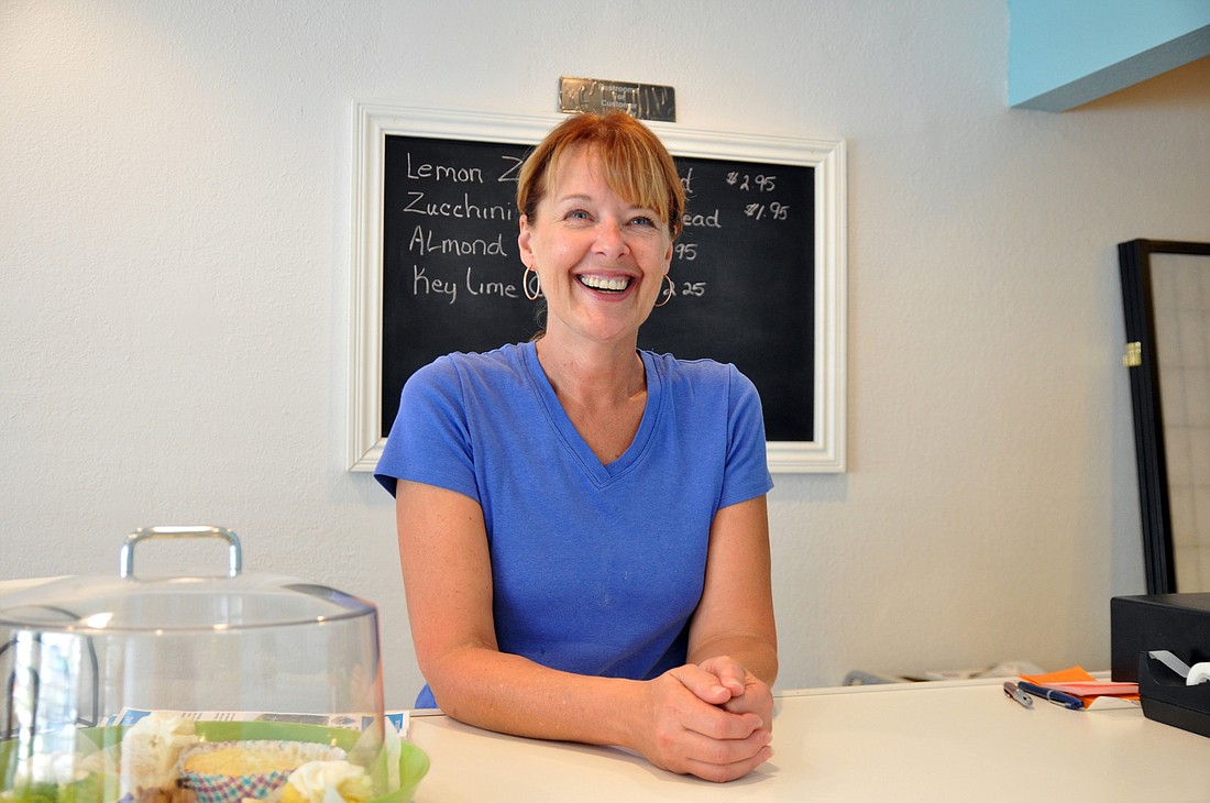 Penny Sedam moved from Colorado in June and opened the Beachside Bake Shop.