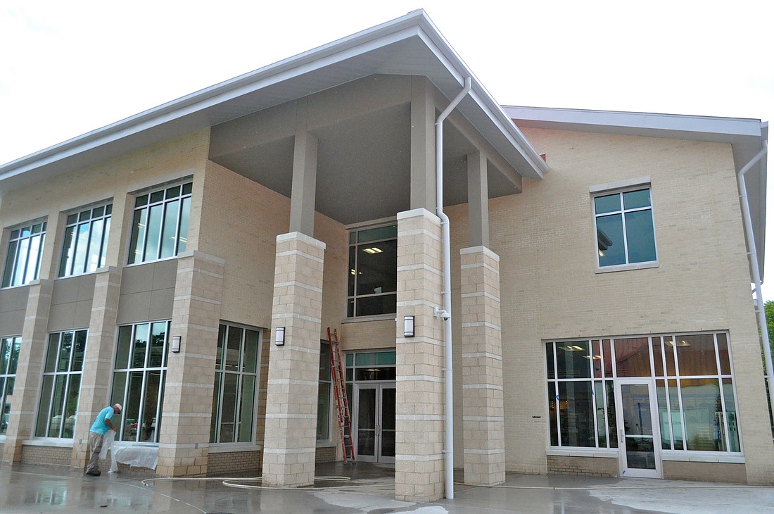 Daytona State College Building 3 will be ready for students Aug. 25. (Photo by Jonathan Simmons.)