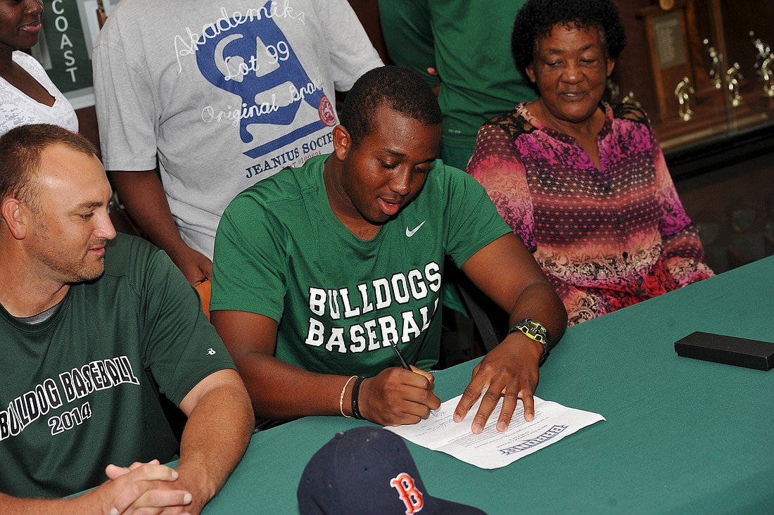 Lorenza Williams signed Friday to play baseball at Brewton-Parker College. Williams graduated FPC 15 months ago. (Joey LoMonaco)