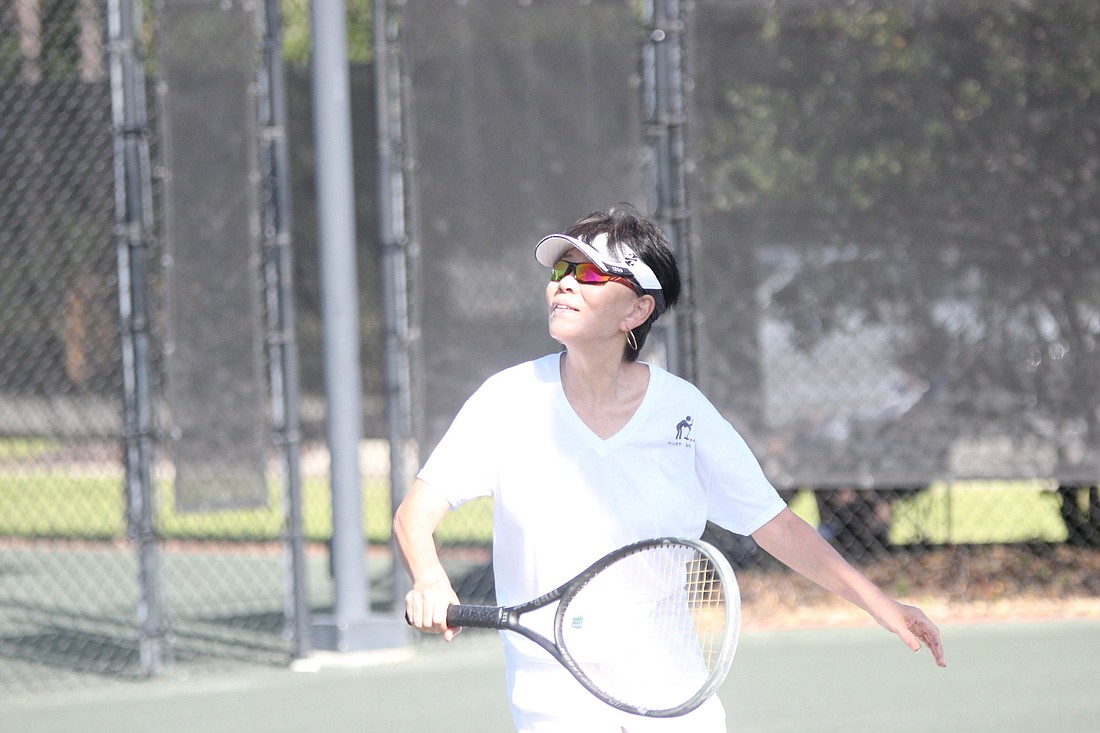 Mijai Pagano played in the singles competition of the Senior Games