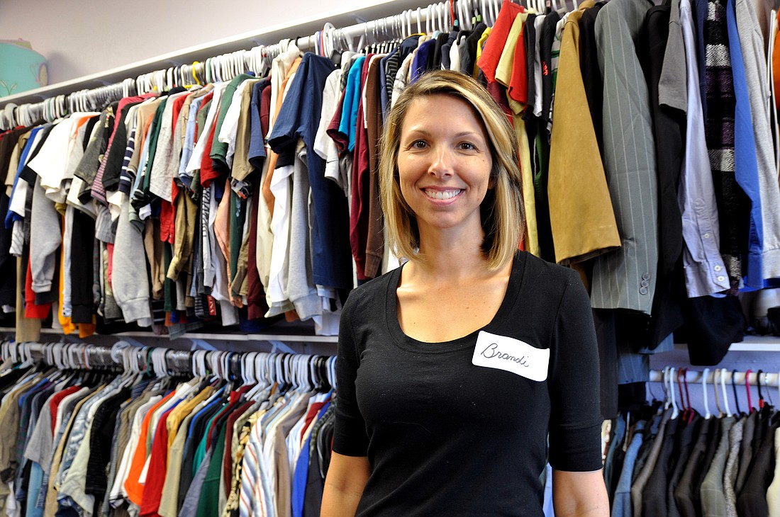 Brandi Fowler, founder of EmmanuelÃ¢â‚¬â„¢s Closet, said the store is about giving people a hand up, not a hand out. PHOTOS BY SHANNA FORTIER