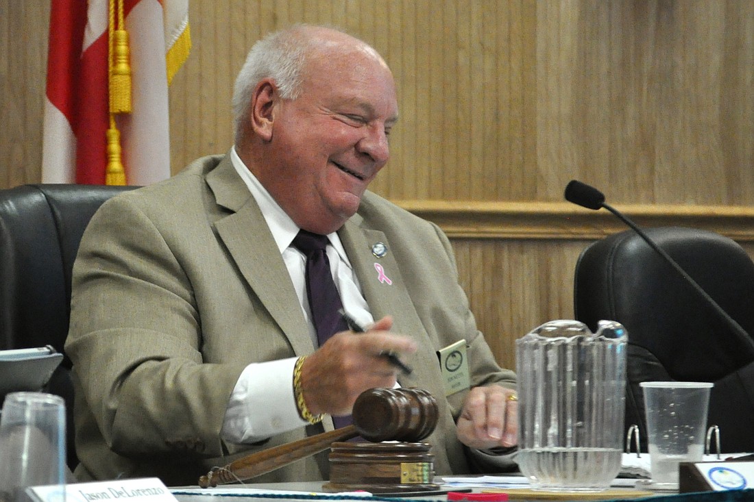 Palm Coast Mayor Jon Netts. (Photo by Jonathan Simmons.)