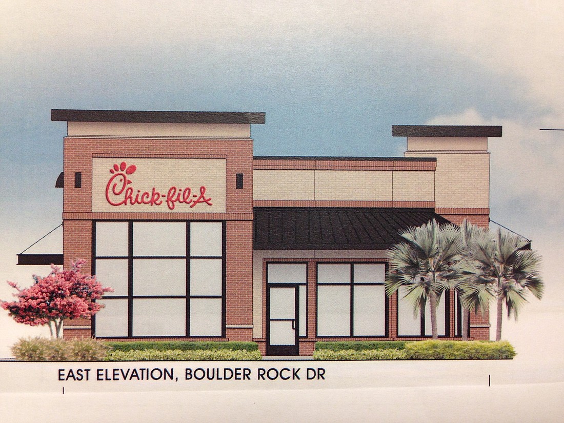 The 4390-square-foot Chick-Fil-A at the old Perkins site will seat 100 people. (Photo by Brian McMillan.)