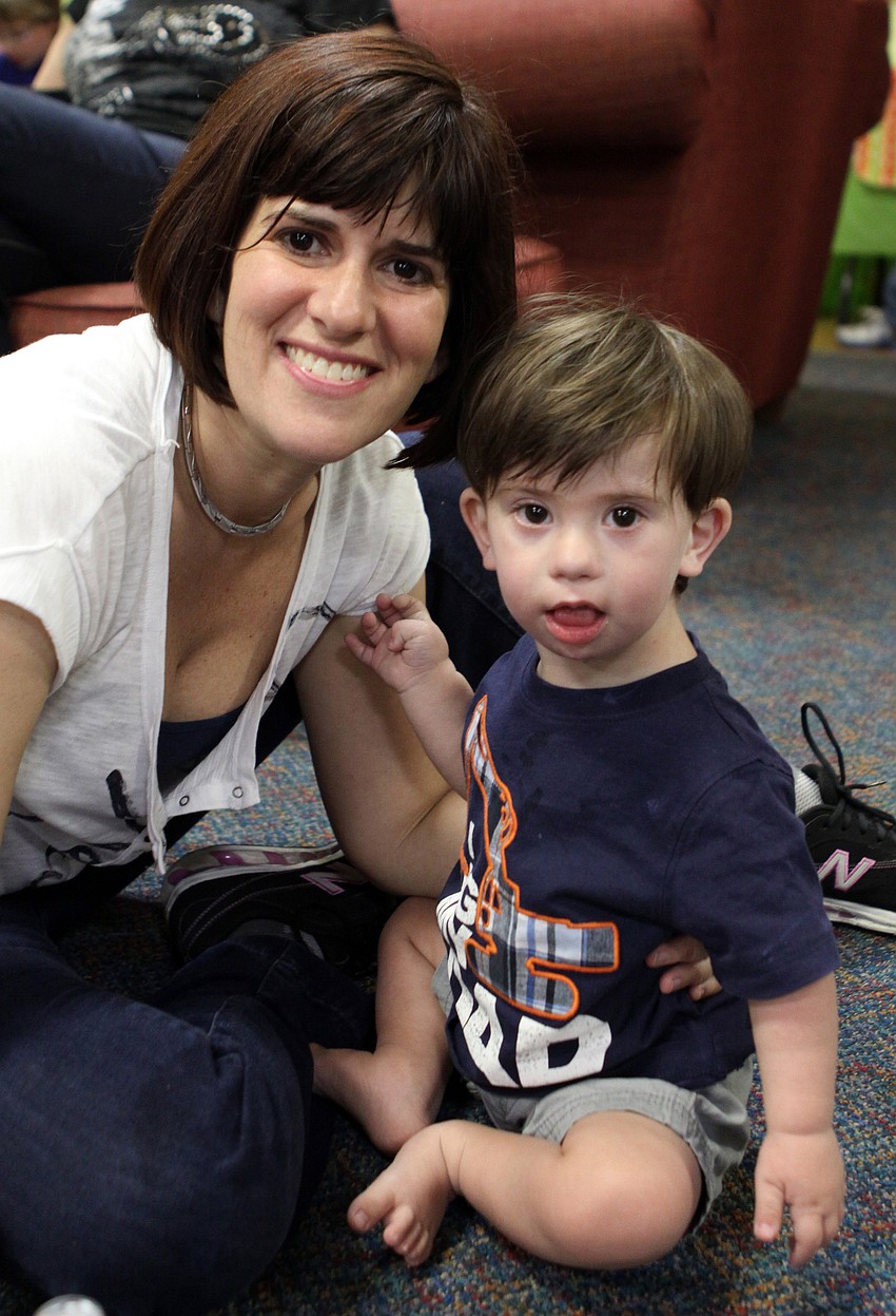 Laura and Mason, 2, Kramer