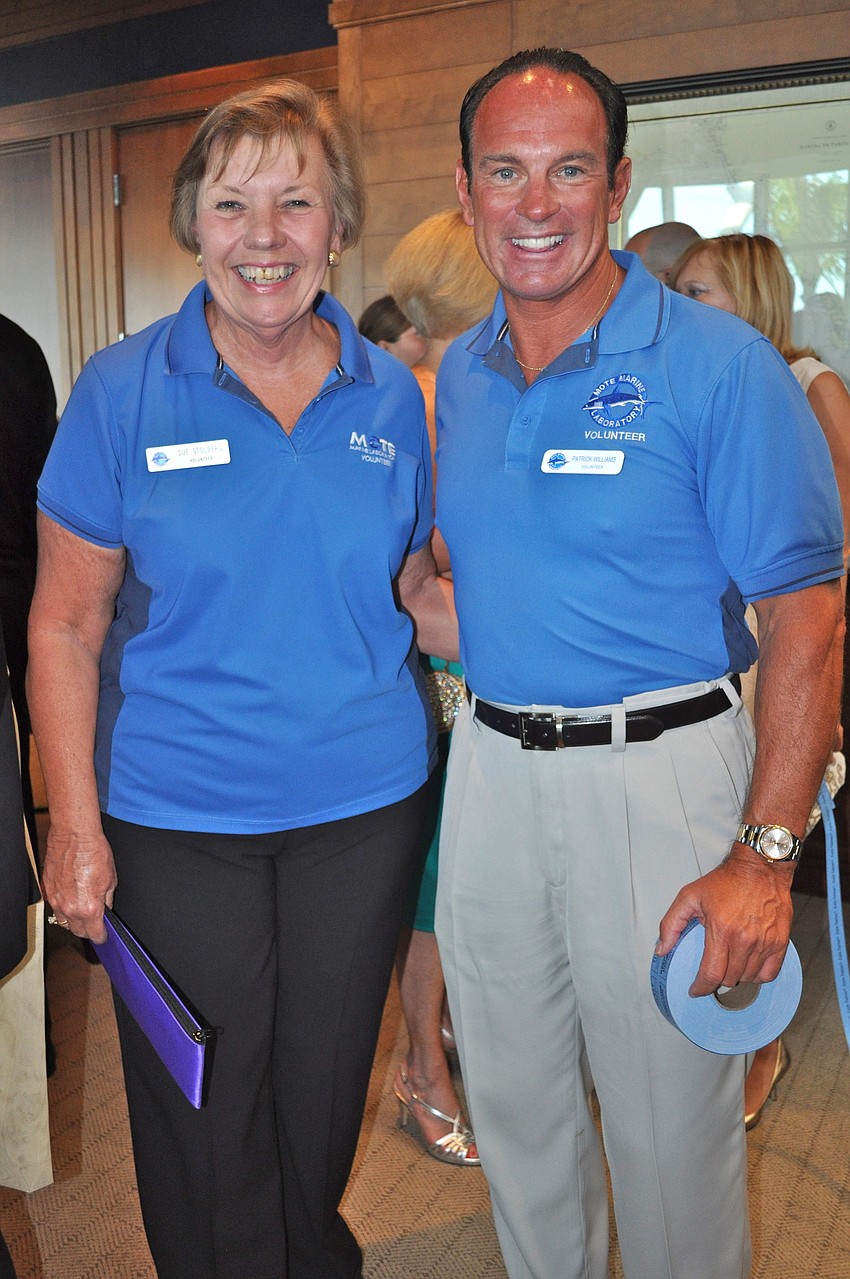 Sue Stolberg and Patrick Williams