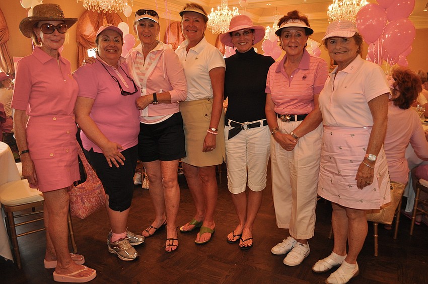 Jo Stainbrook, Maddie Kujowski, Peggy Childers, Mallory Bradshaw, Karen Joseph, Bernadette White and Jane DeMasi