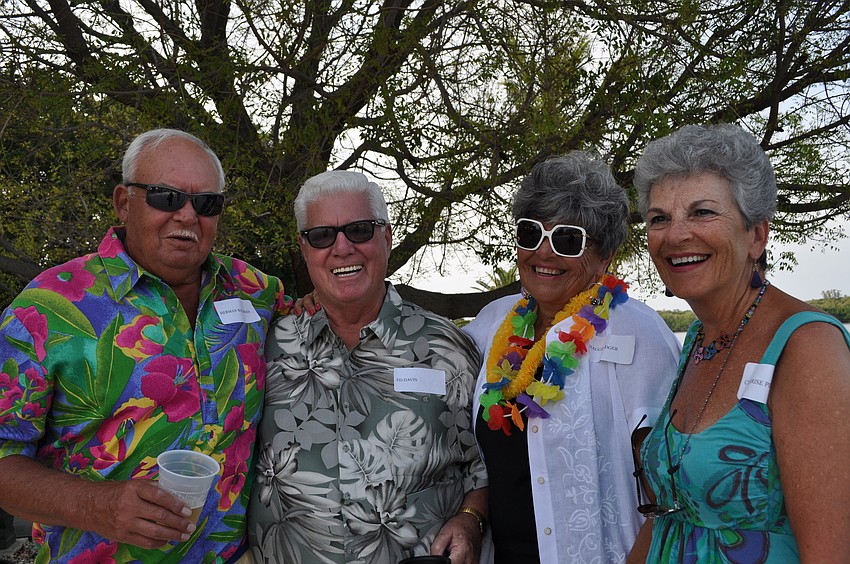 Herman Waldman, Ed Davin, Maggie Edger and Clarise Pellegrino