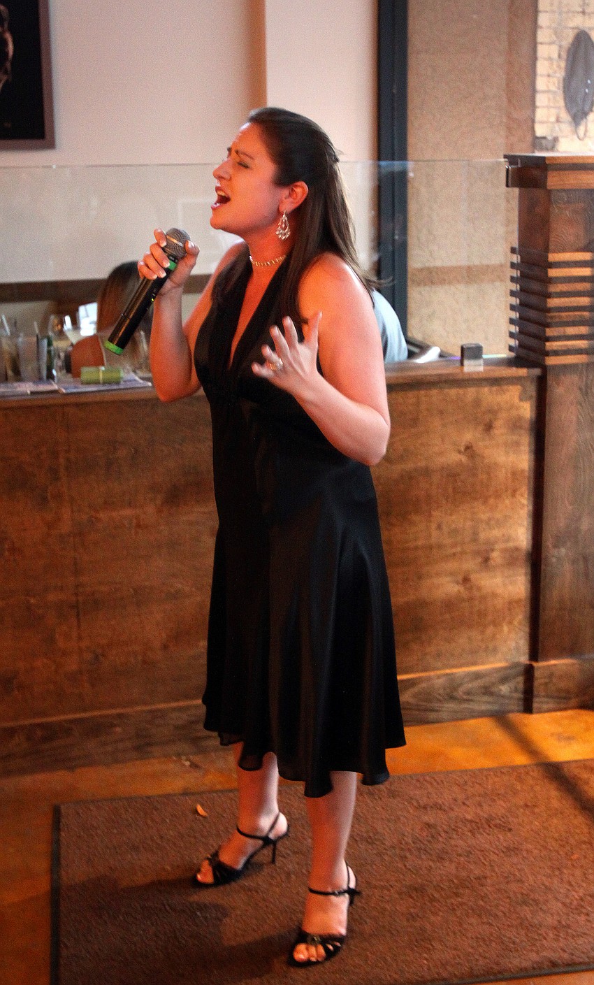 Jennifer Baker sings 