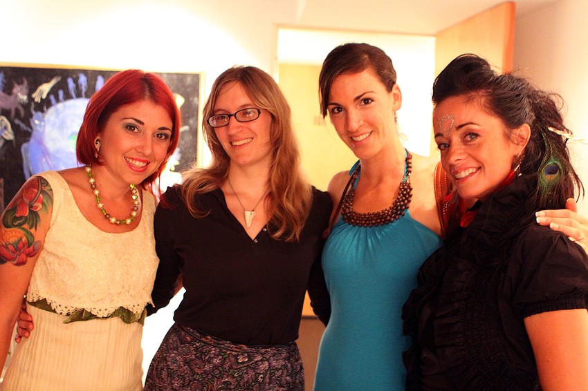 Keri Bunker, April Doner, Liz Dobbins and Shamron Mitchell