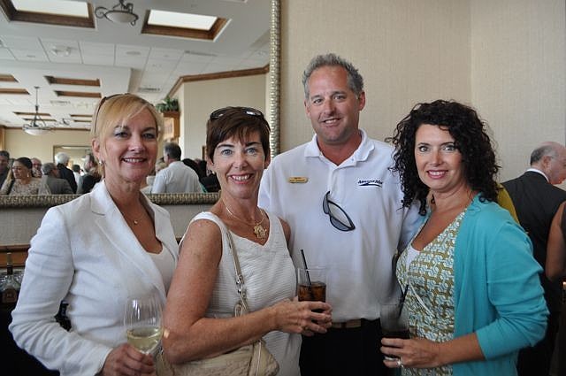 Sandra Rios, Longboat Key Club and Resort, Noreen Delaney, Sarasota Magazine, Kurt Hennard, MarineMax, and Sheri Hennard, Tommy Bahama
