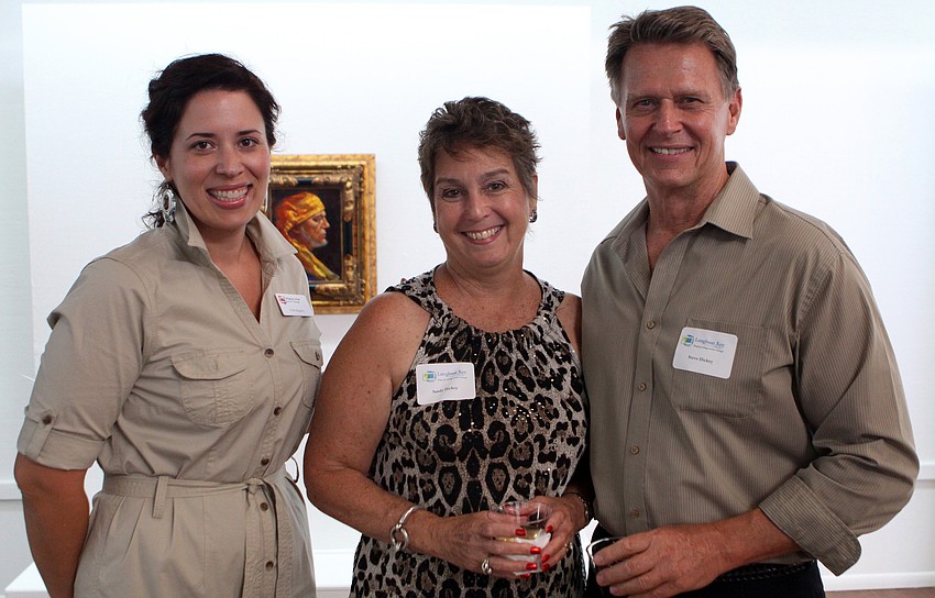 Holly Bagguley with Sandy and Steve Dickey