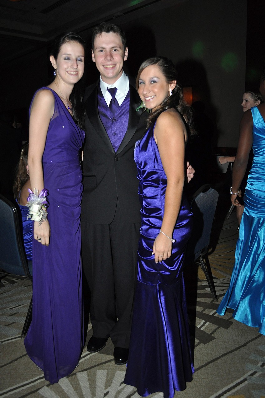 Megan Smiley, Tyler Watkins and Nicole Dente