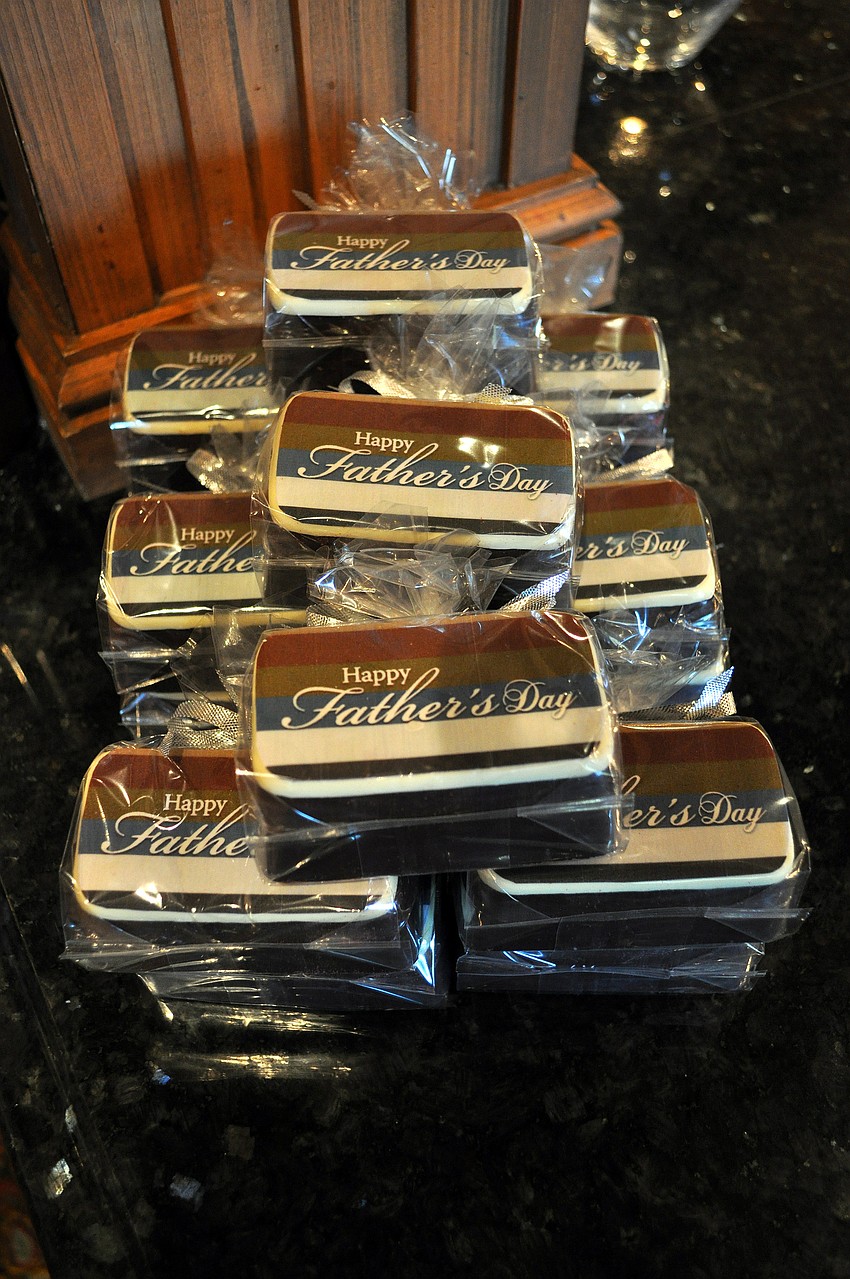 Boxes of chocolates were available for all the fathers who were celebrated at the Father's Day Brunch Sunday, June 19 at the Oaks Club.