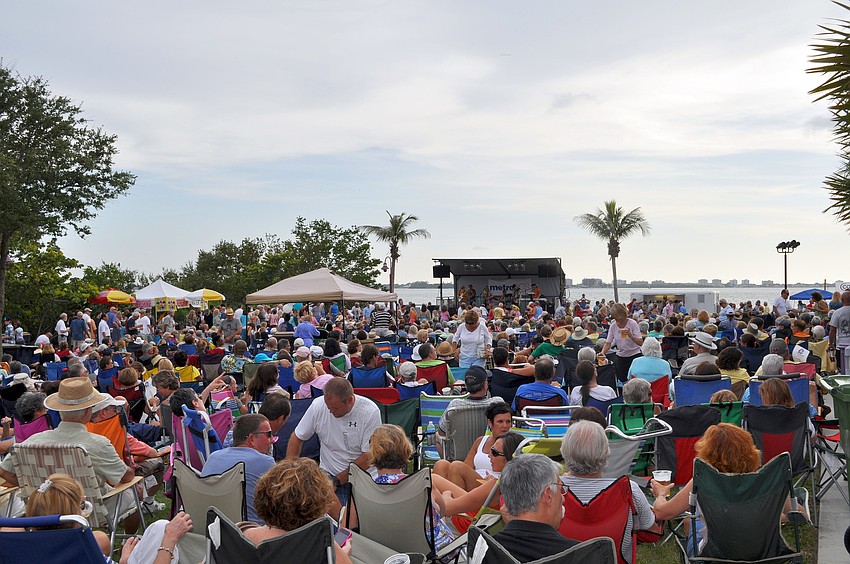 A huge crowd came out to enjoy music, food and fun Friday, July 15 at Friday Fest at the Van Wezel.